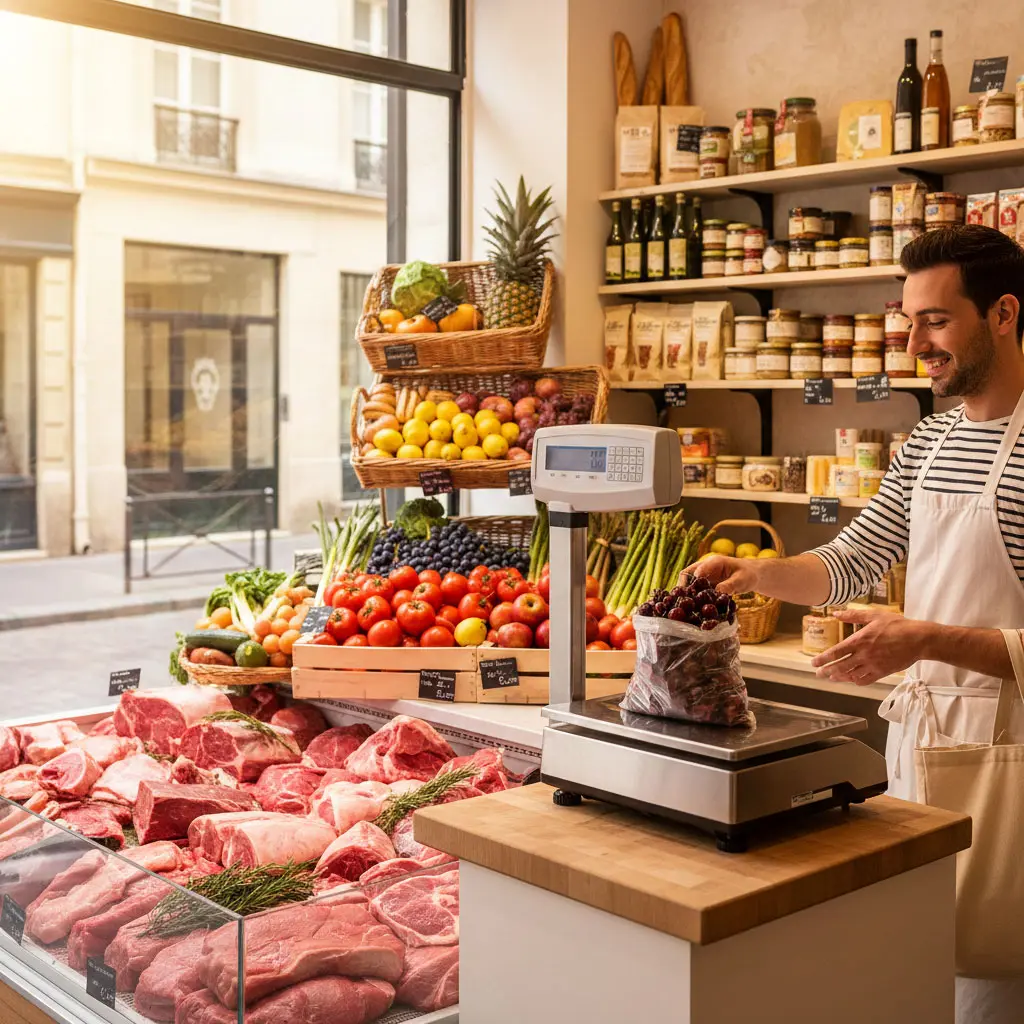 Commerce de bouche : boucherie, boulangerie, primeur