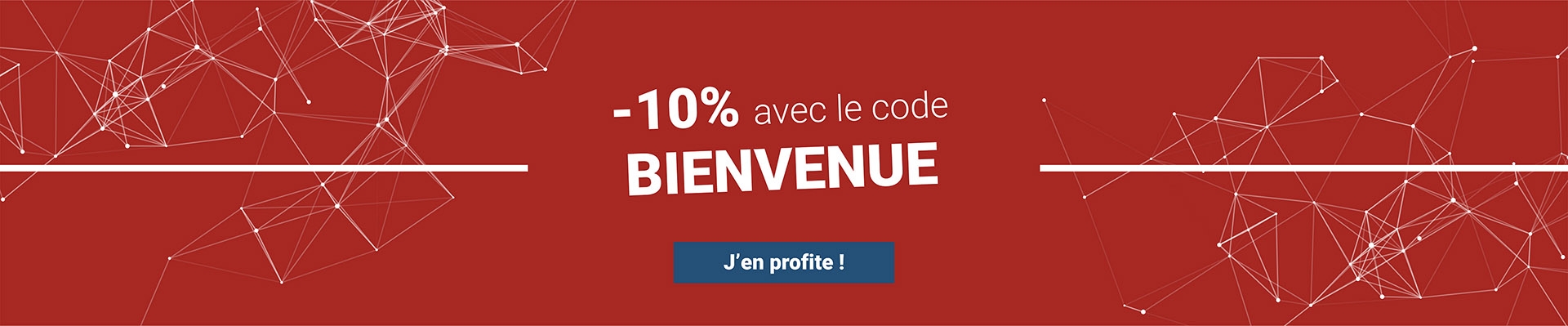 -10% avec le code BIENVENUE